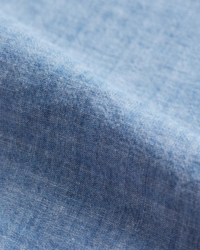 Portuguese Flannel - Chambray Long-Sleeve Button-Down - Image 5