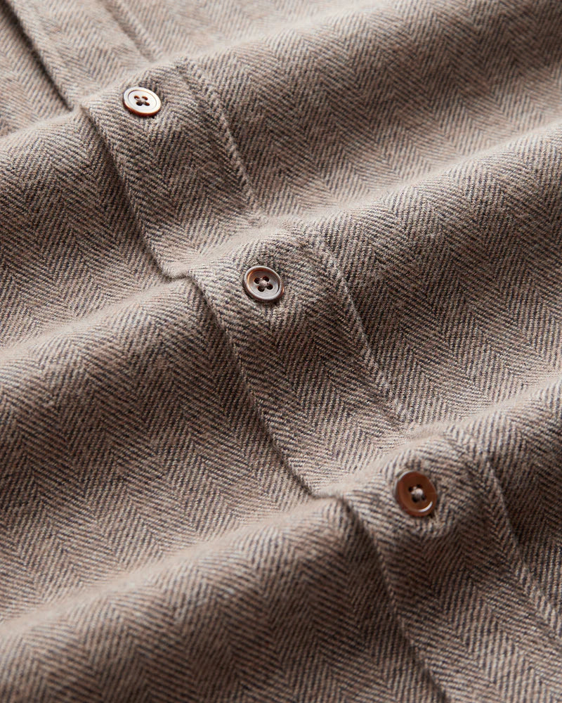 Portuguese Flannel - Espiga in Brown - Image 5