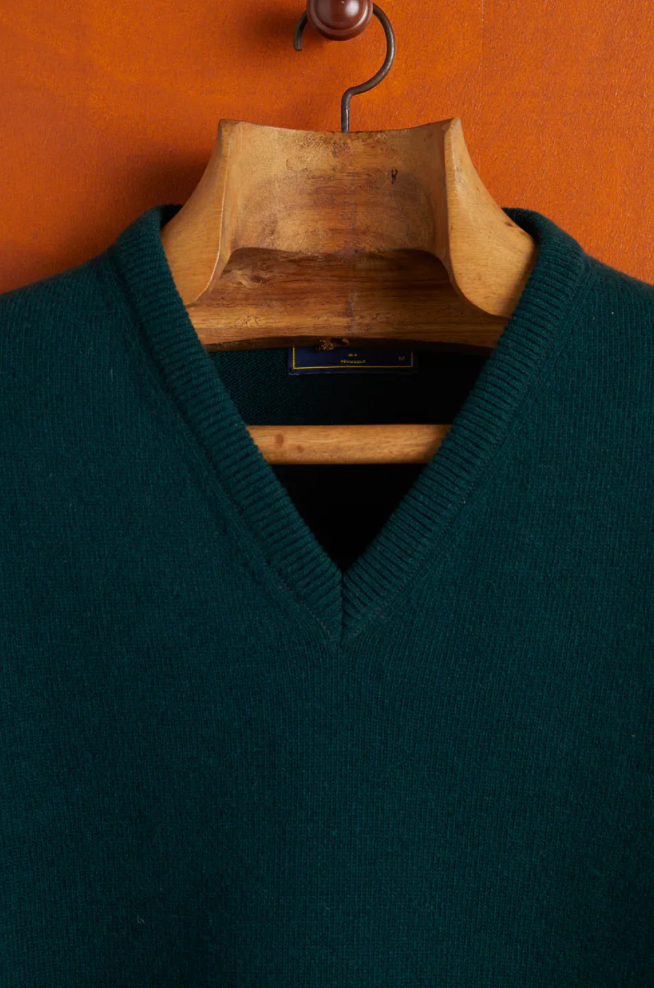 Portuguese Flannel- Extra Fine Merino Wool Sweater Vneck - Image 5