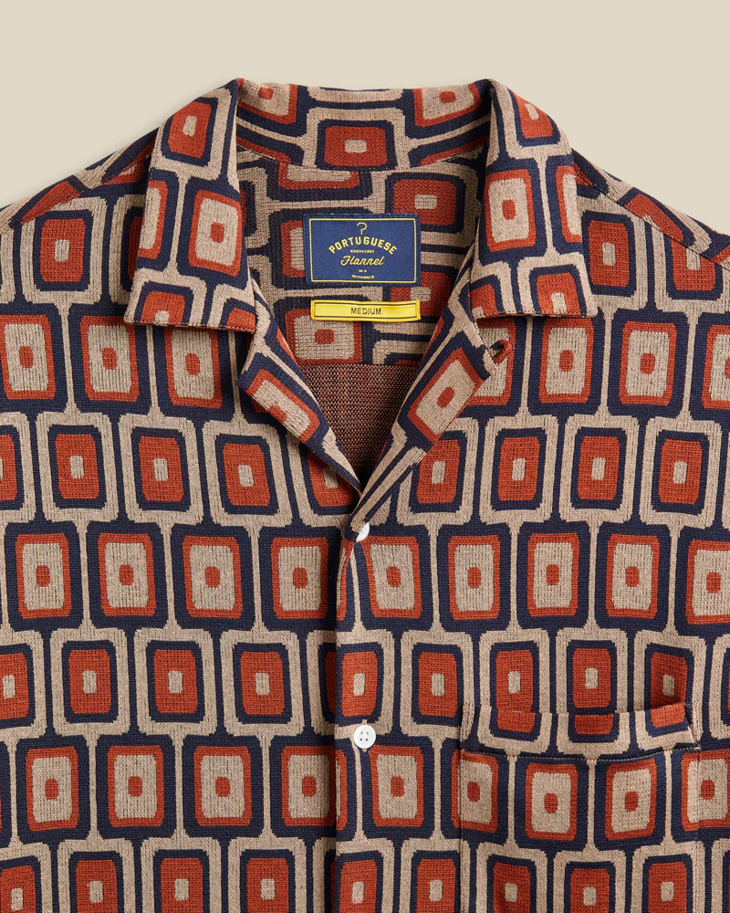 Portuguese Flannel - Geometric Knit - Image 2