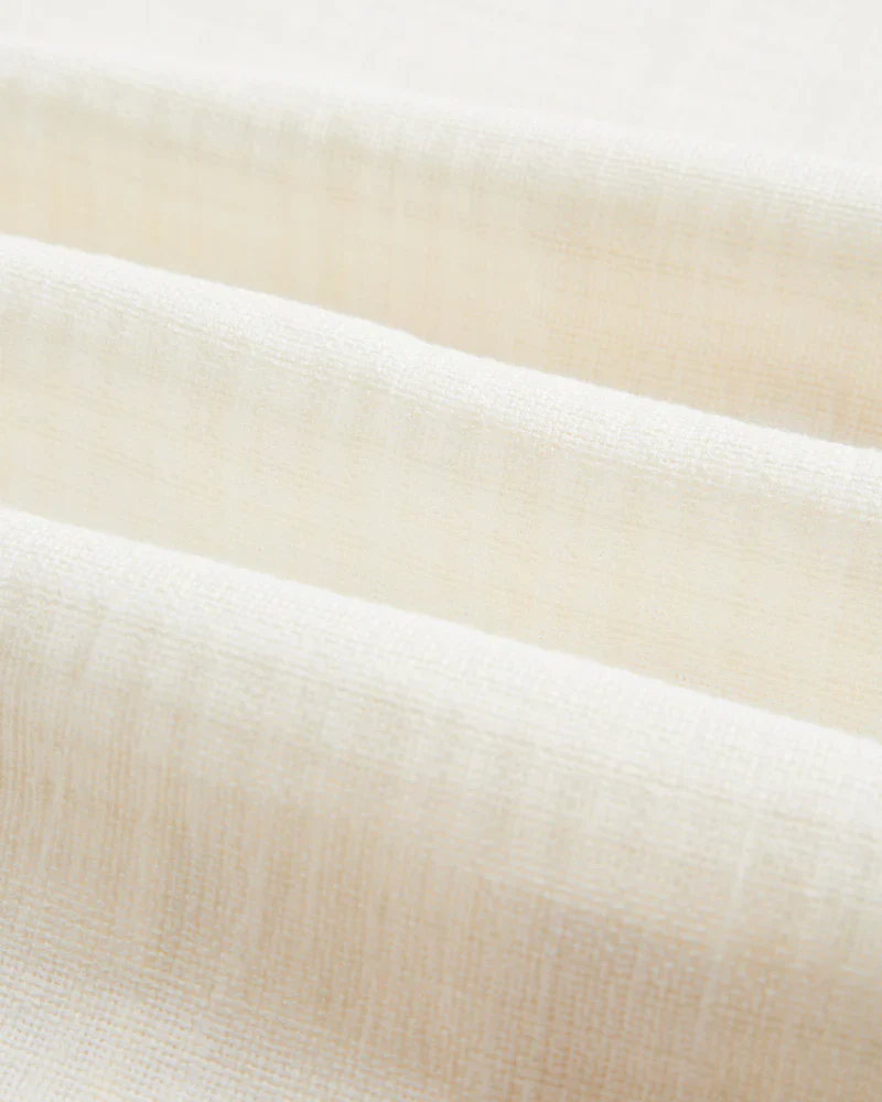 Portuguese Flannel - Grain Camp Collar in White Gauze - Image 4