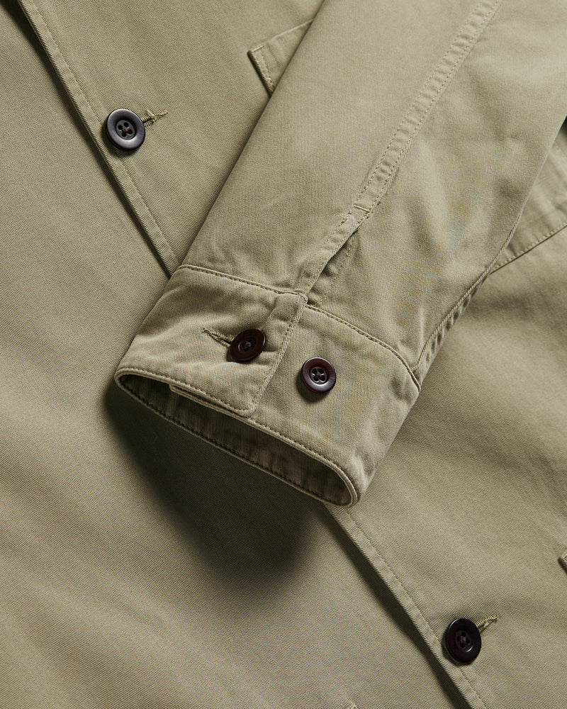 Portuguese Flannel - Labura Jacket in Olive - Image 3