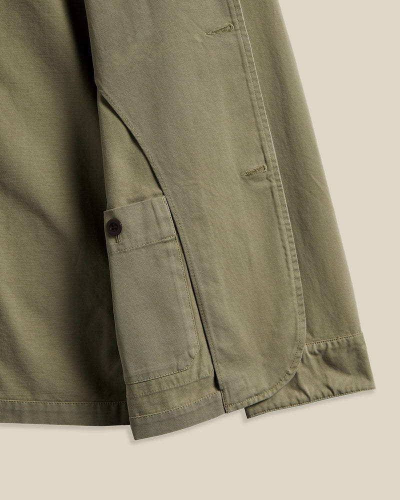 Portuguese Flannel - Labura Jacket in Olive - Image 4