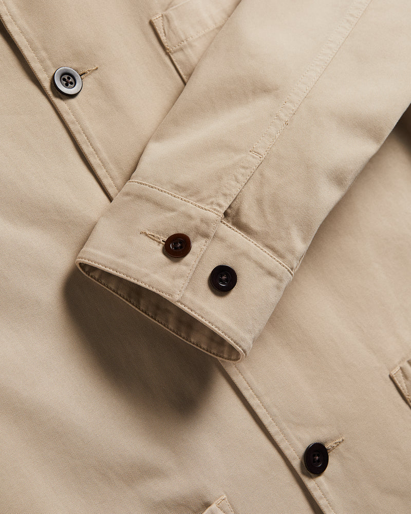 Portuguese Flannel - Labura Jacket in Sand - Image 3