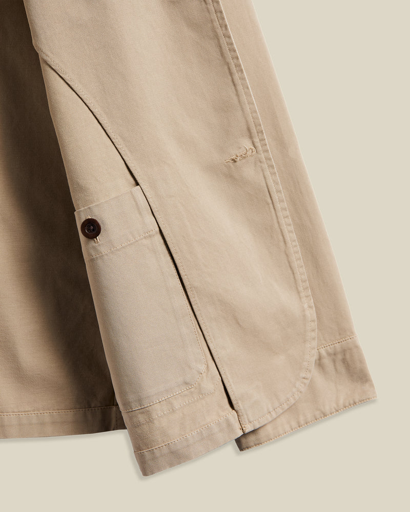 Portuguese Flannel - Labura Jacket in Sand - Image 4