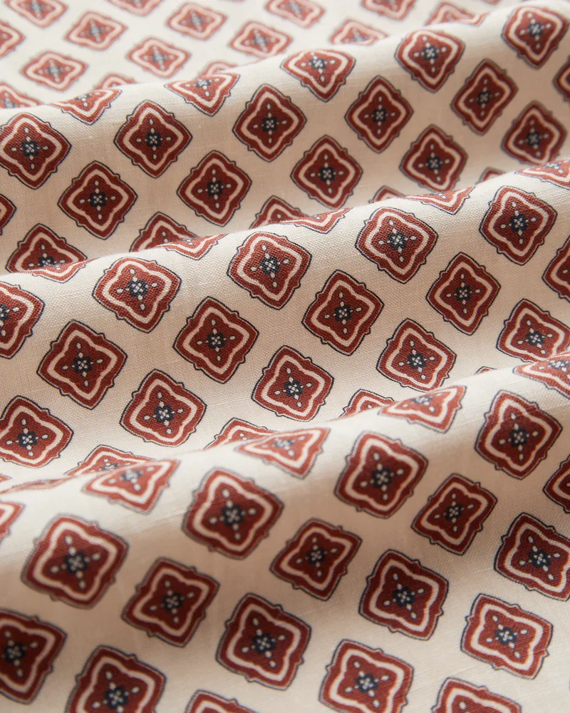 Portuguese Flannel - Motif in Silk/Linen - Image 4