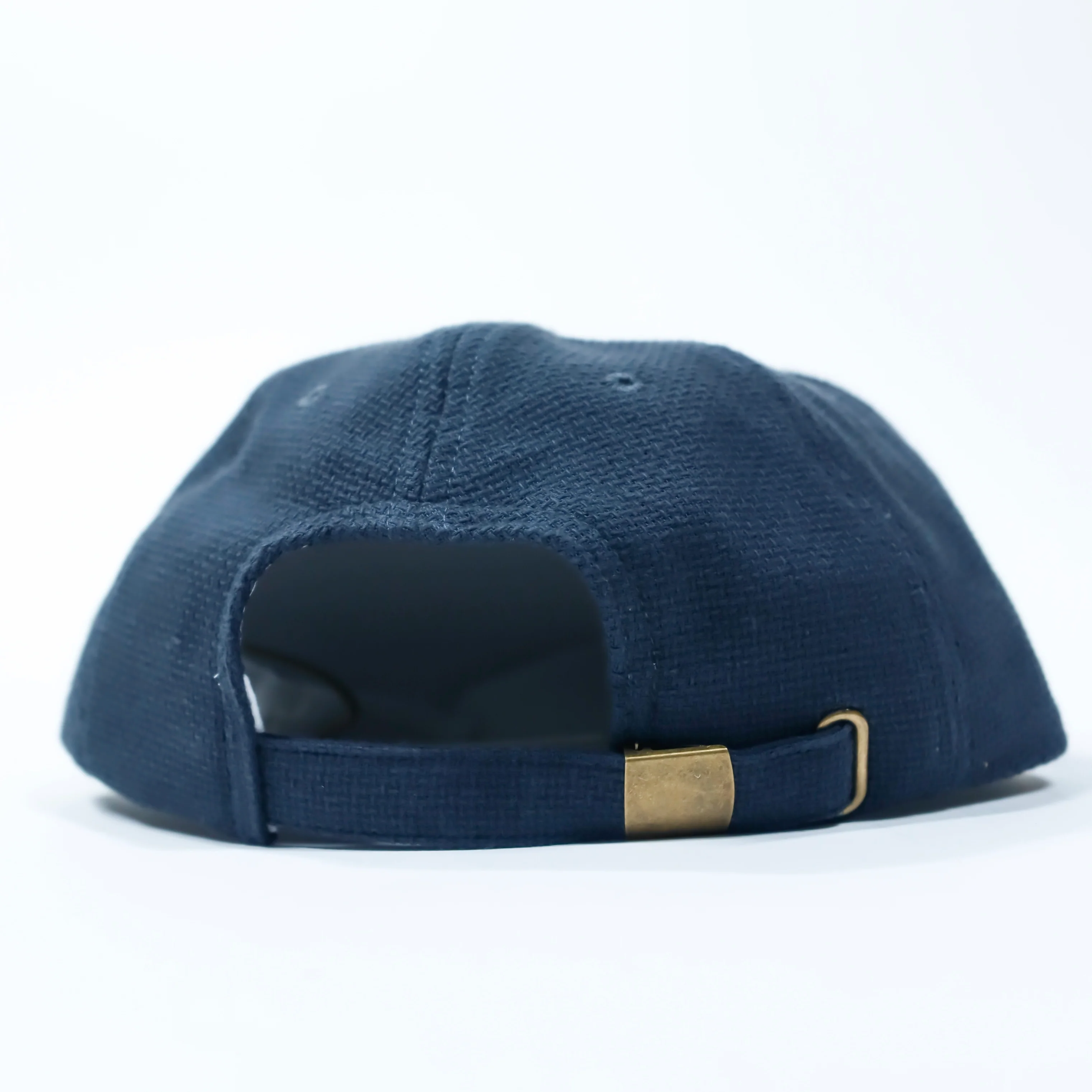 Portuguese Flannel - Piquet Flower Cap in Navy - Image 2