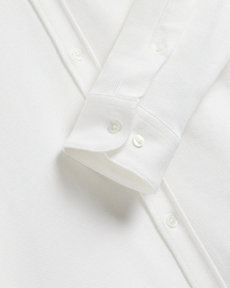 Portuguese Flannel - Polo Shirt in White - Image 4