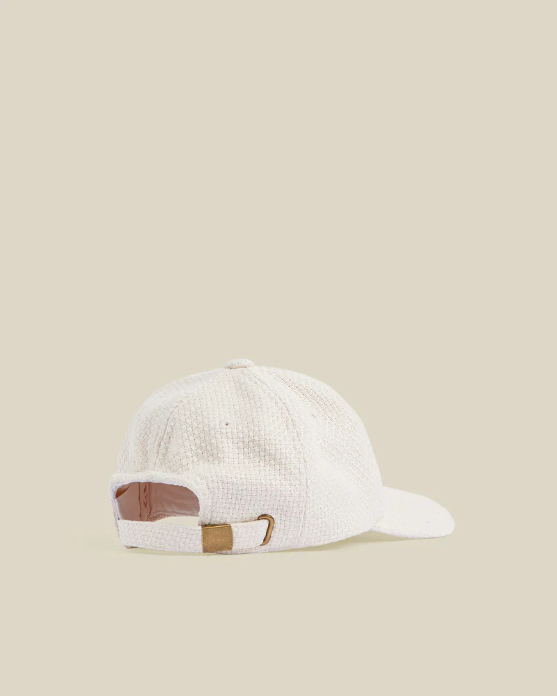 Portuguese Flannel - Villa Cap in Cream - Image 3