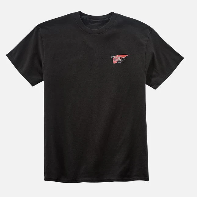 Red Wing - Classic Logo T-Shirt in Black - Image 2
