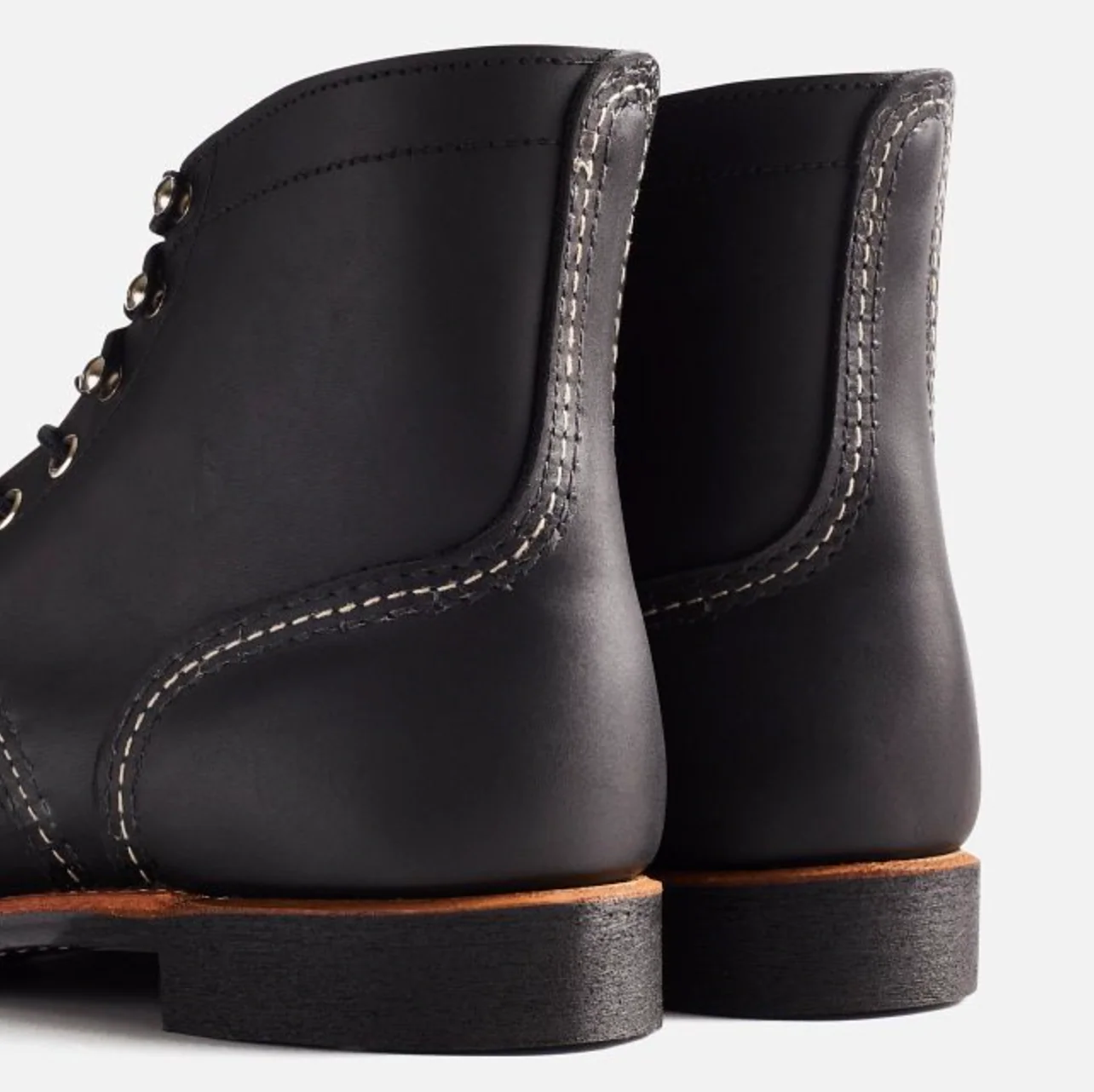 Red Wing- Iron Ranger Black Harness Leather 8084 - Image 4