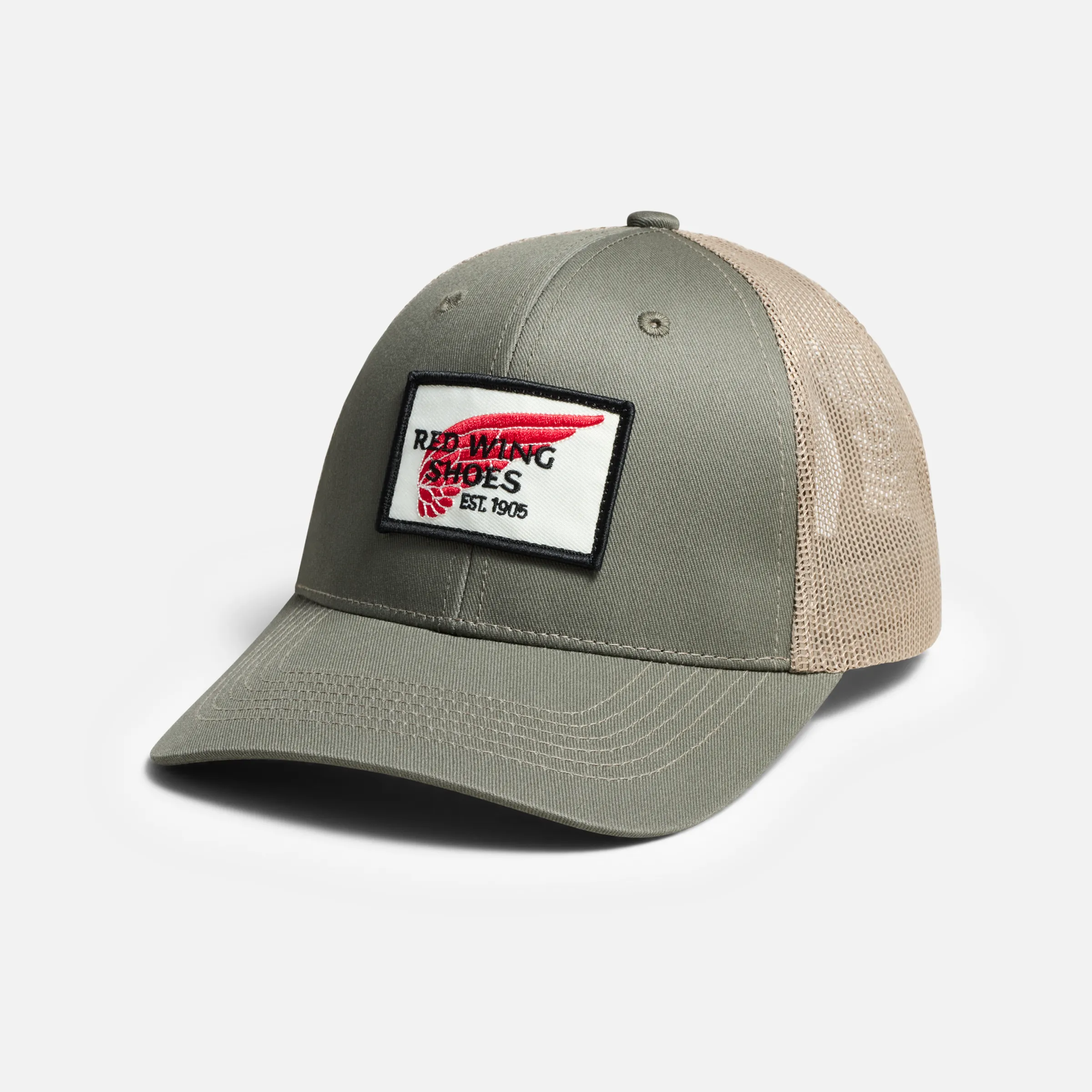 Red Wing - Pro Trucker Cap in Olive/Khaki