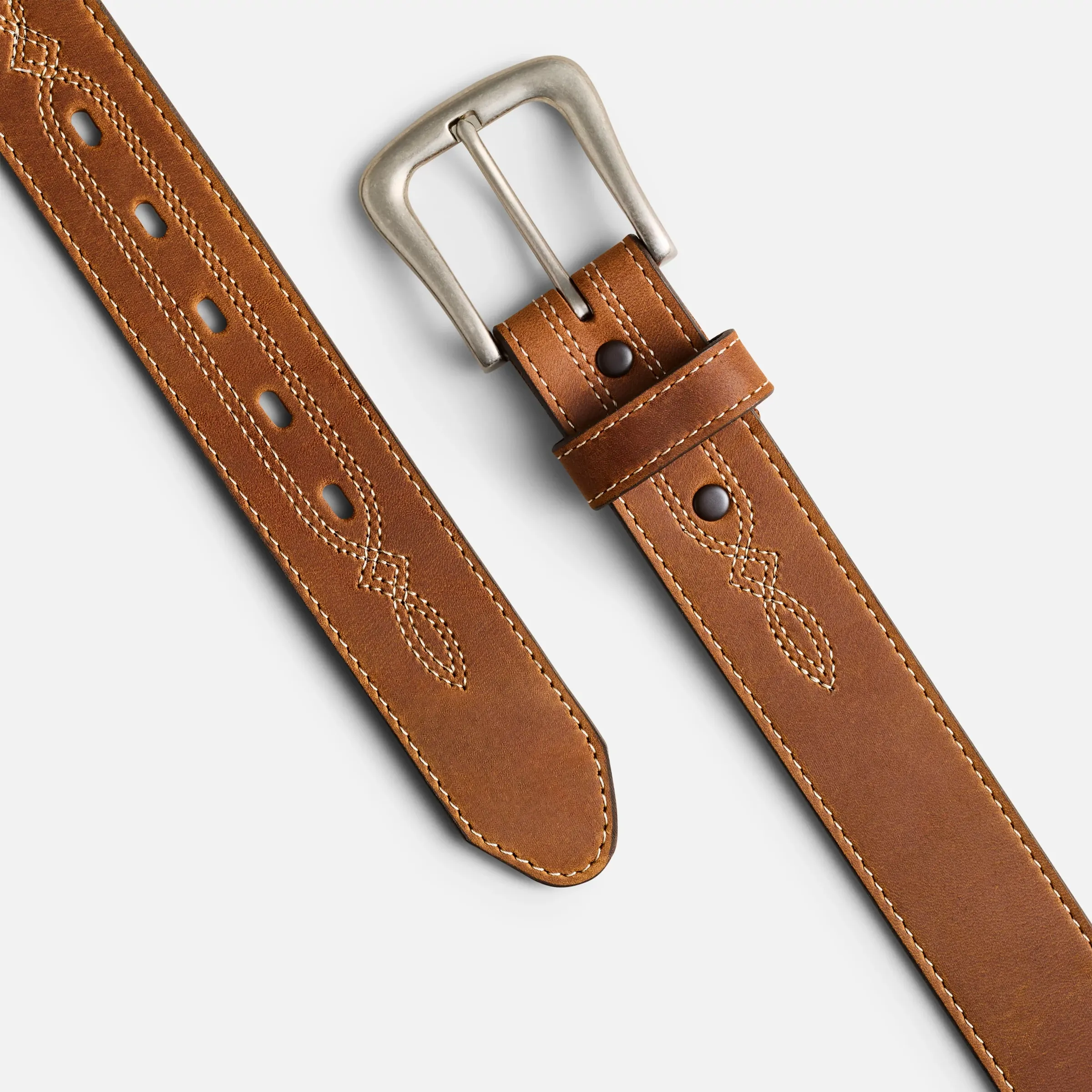 Red Wing - Western Leather Belt - Image 3