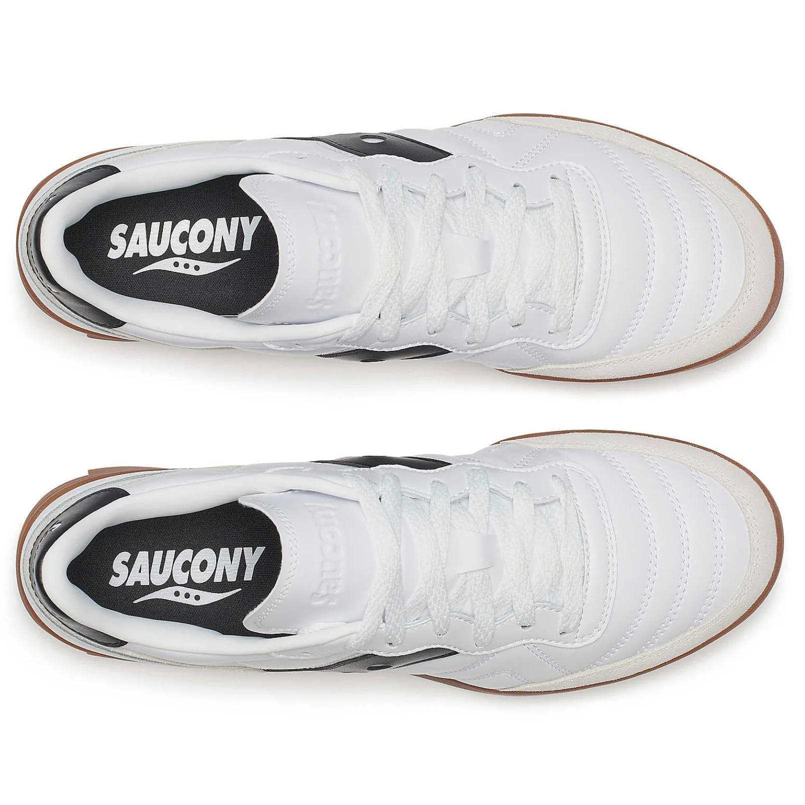 Saucony - 586i Leather in White/Black - Image 5