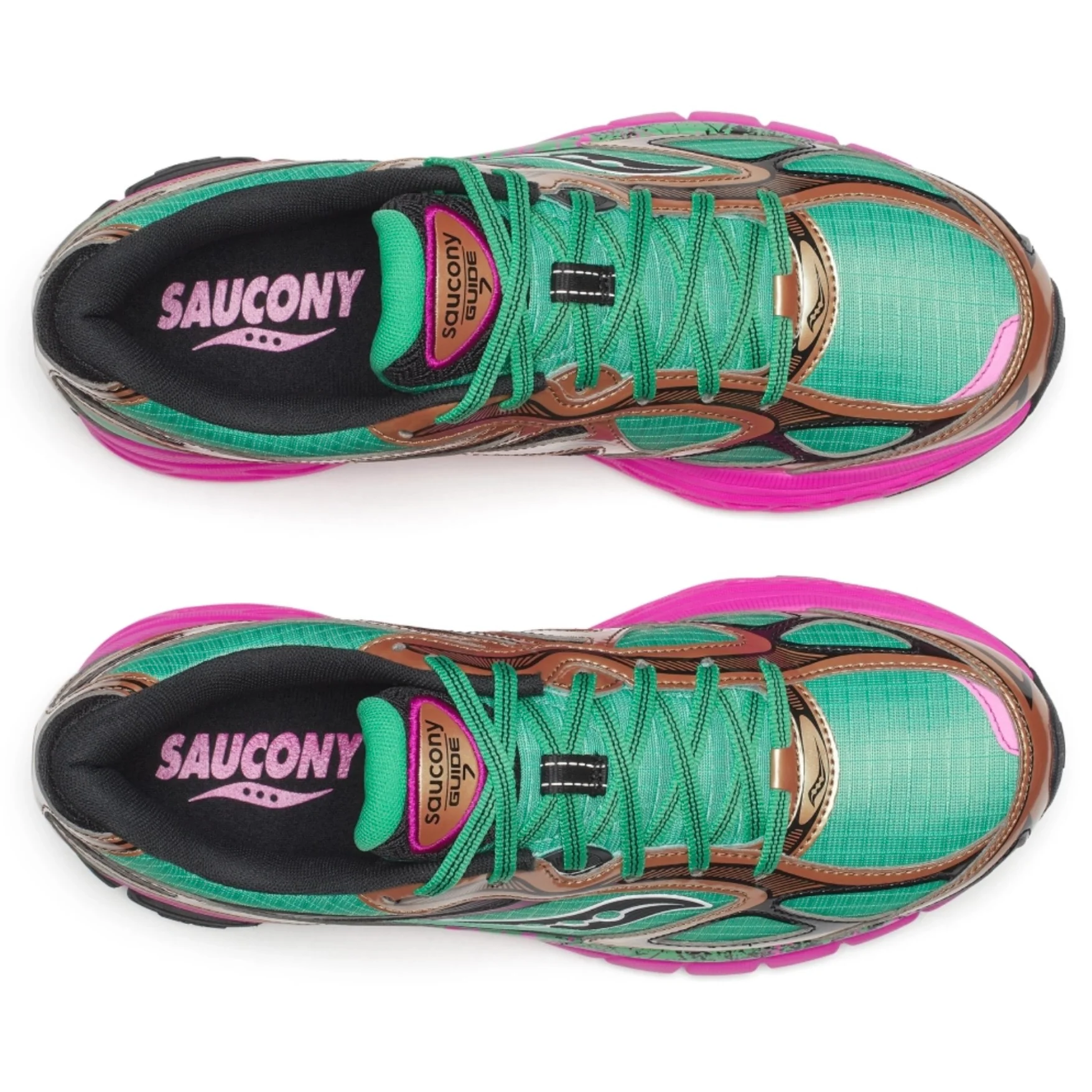 Saucony - Progrid Guide 7 in Green Bronze - Image 3