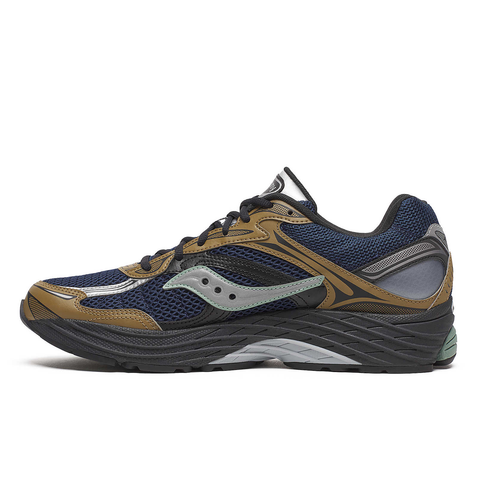 Saucony - Progrid Omni 9 TMY in Brown/Navy - Image 3