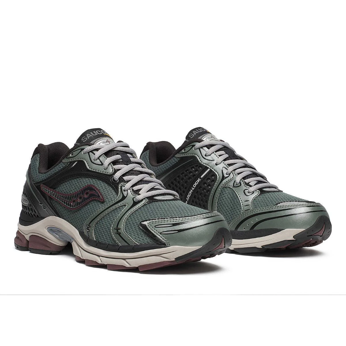 Saucony- Progrid Triumph 4 in Agave Chocolate - Image 4