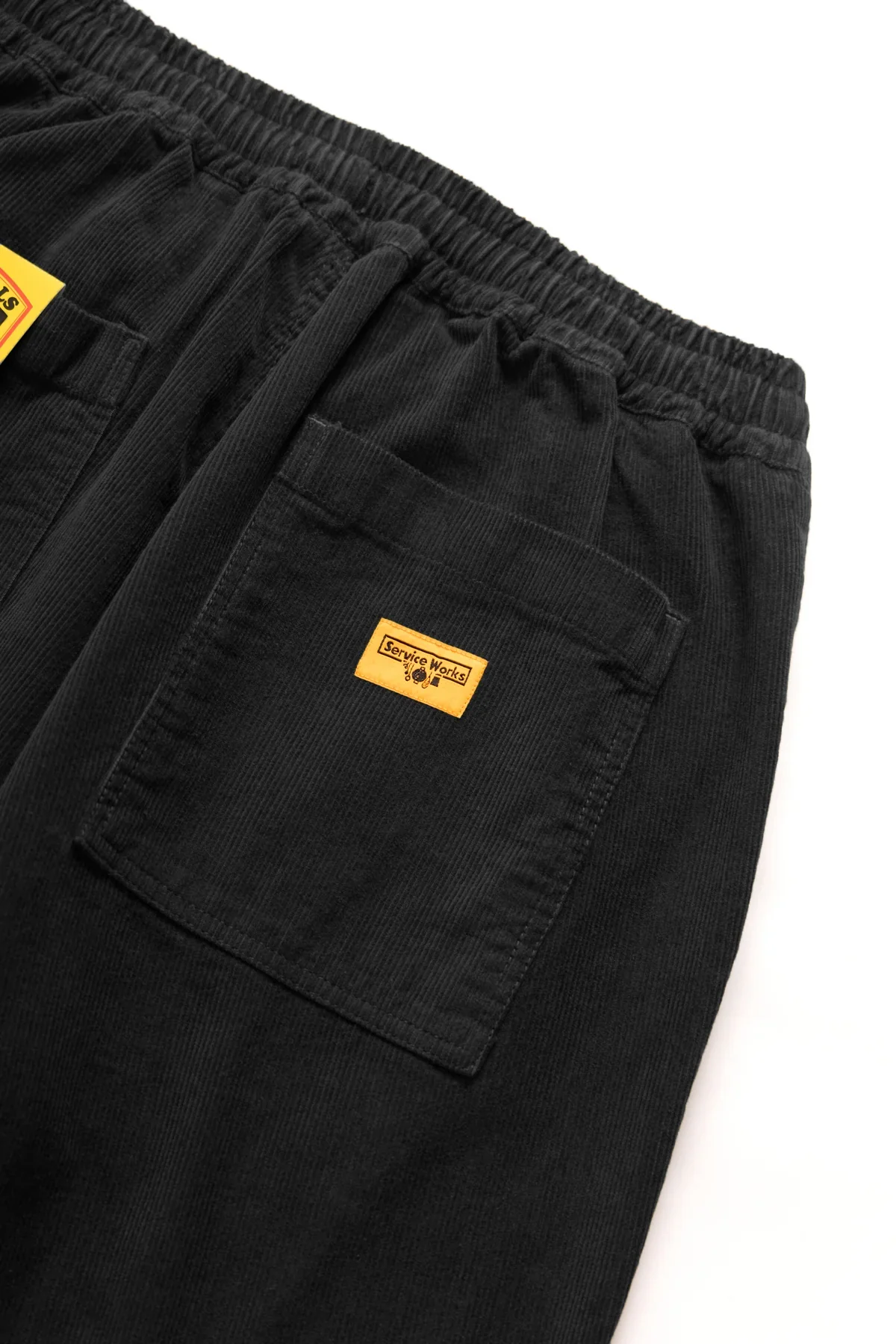 Service Works - Corduroy Chef Pants in Black - Image 4