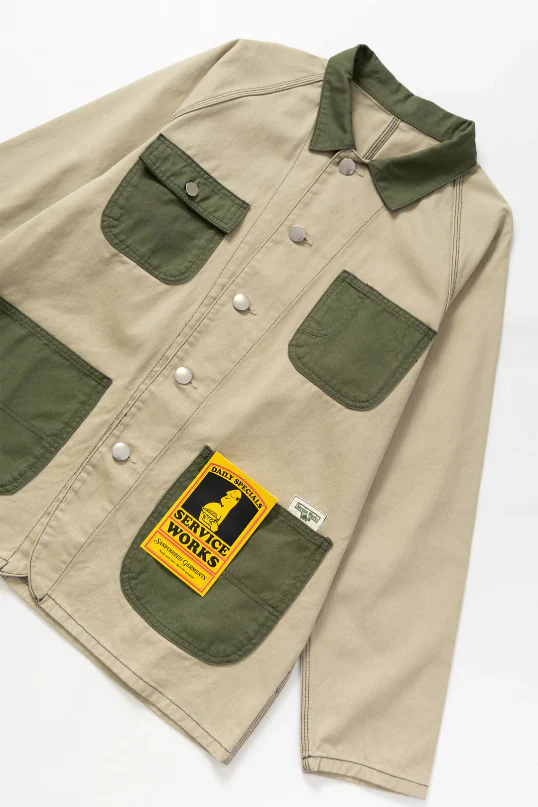 Service Works - Drill Coverall 2.0 in Khaki/Olive - Image 3