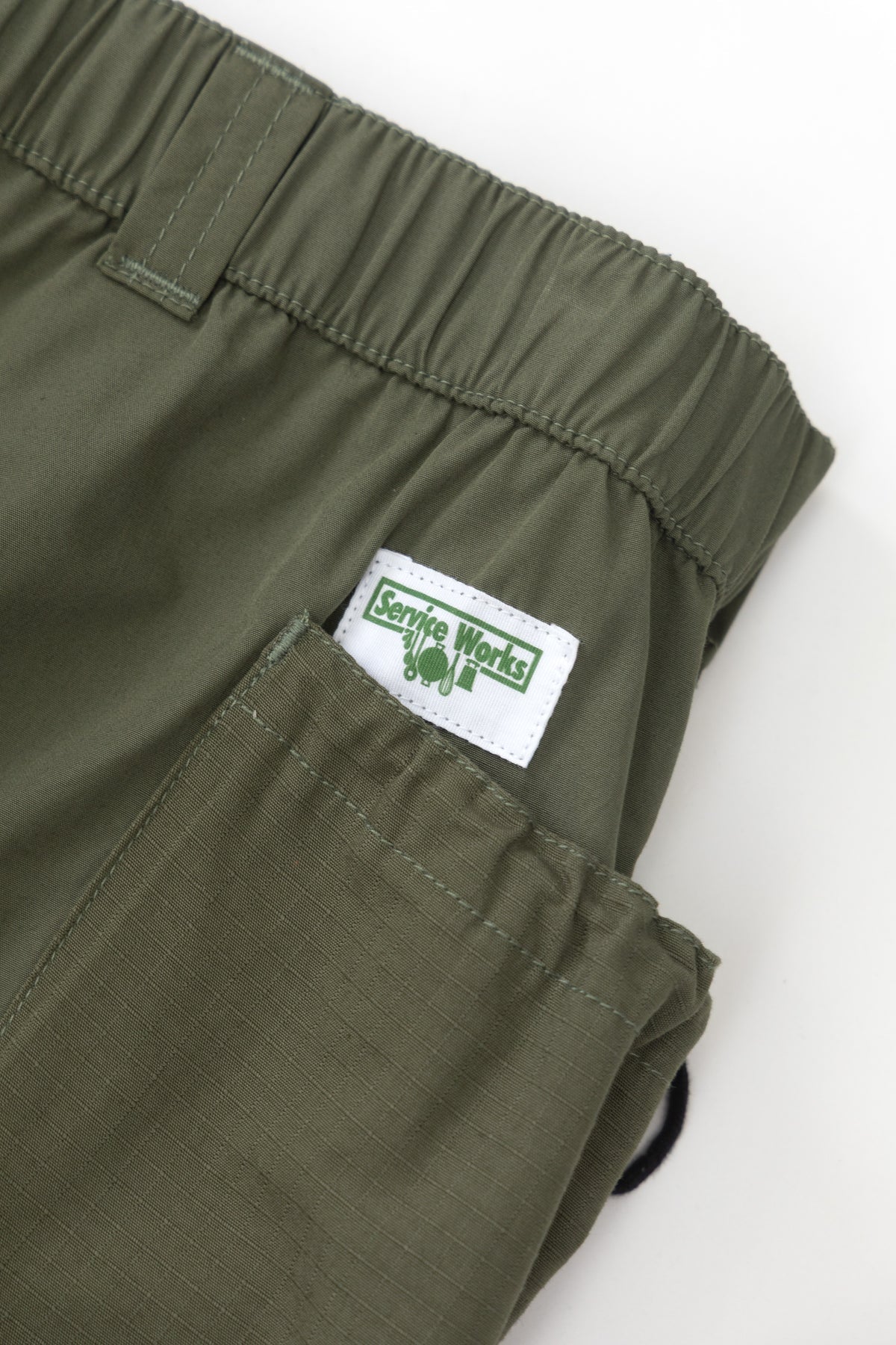 Service Works - Gardener Shorts in Olive - Image 4