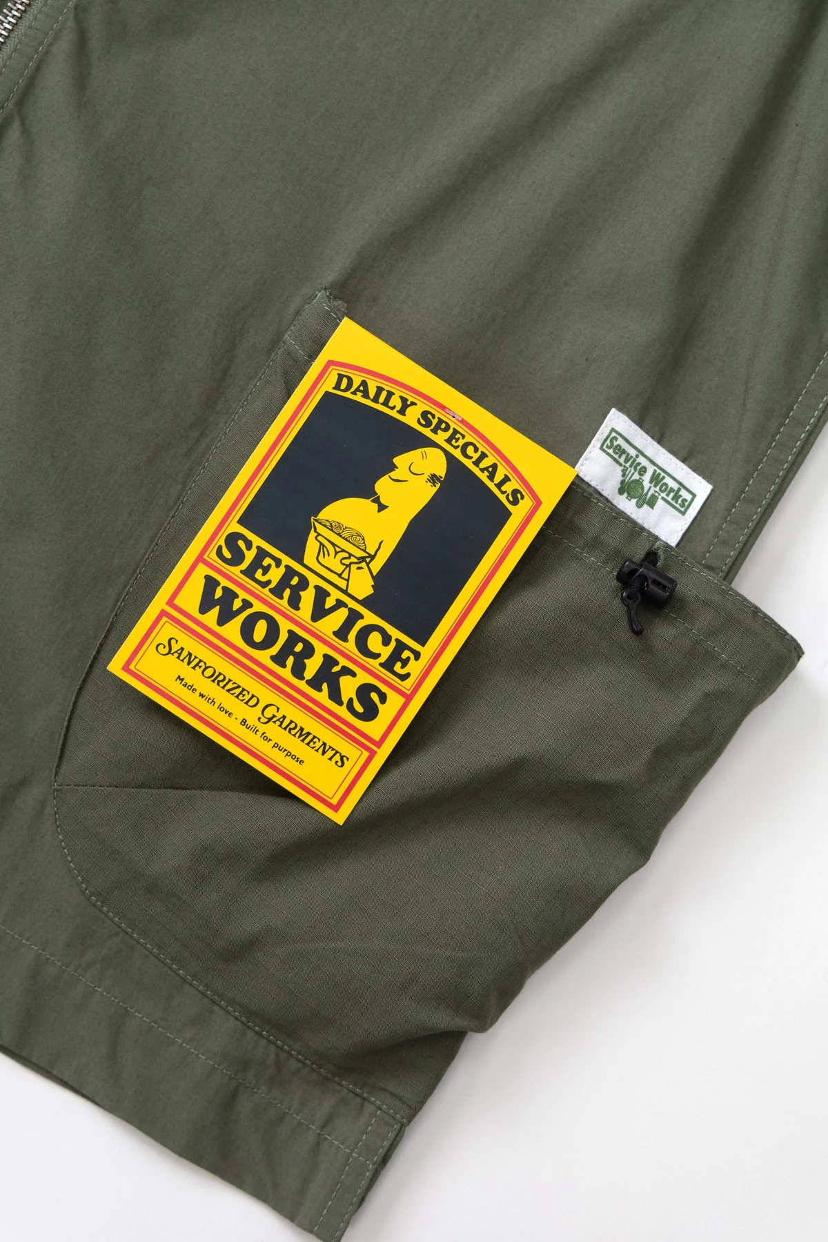 Service Works - Gardener Vest in Green - Image 2