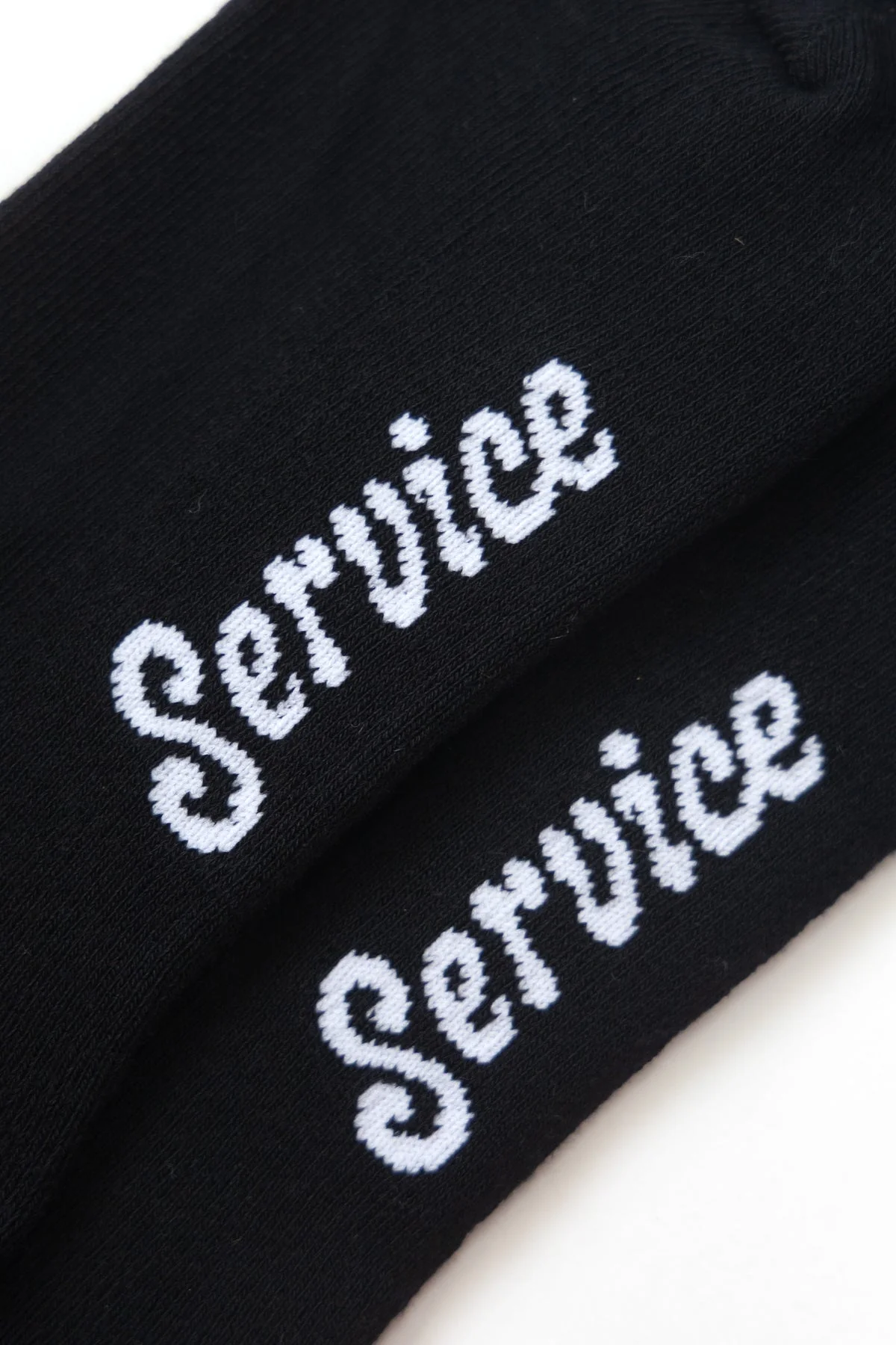 Service Works - Knife & Fork Socks in Black - Image 3