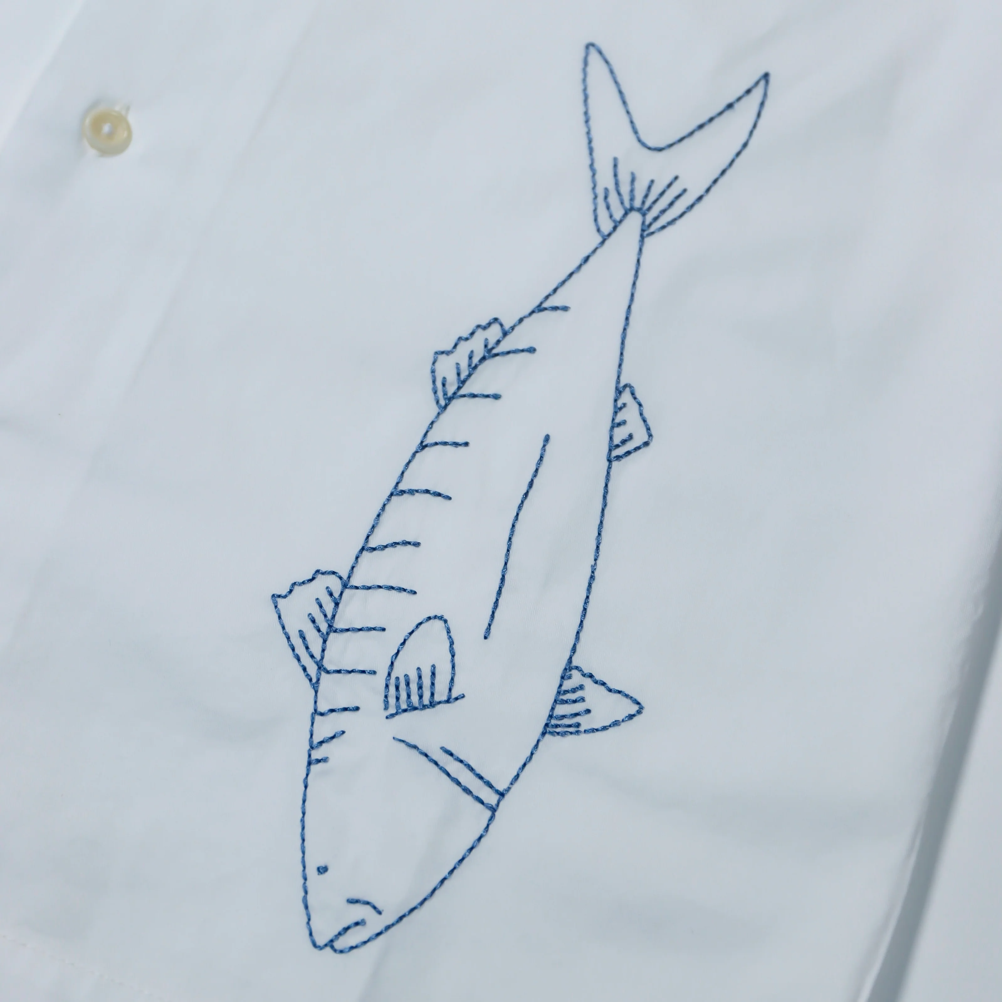 Service Works - Mackeral Shirt in Off White - Image 3