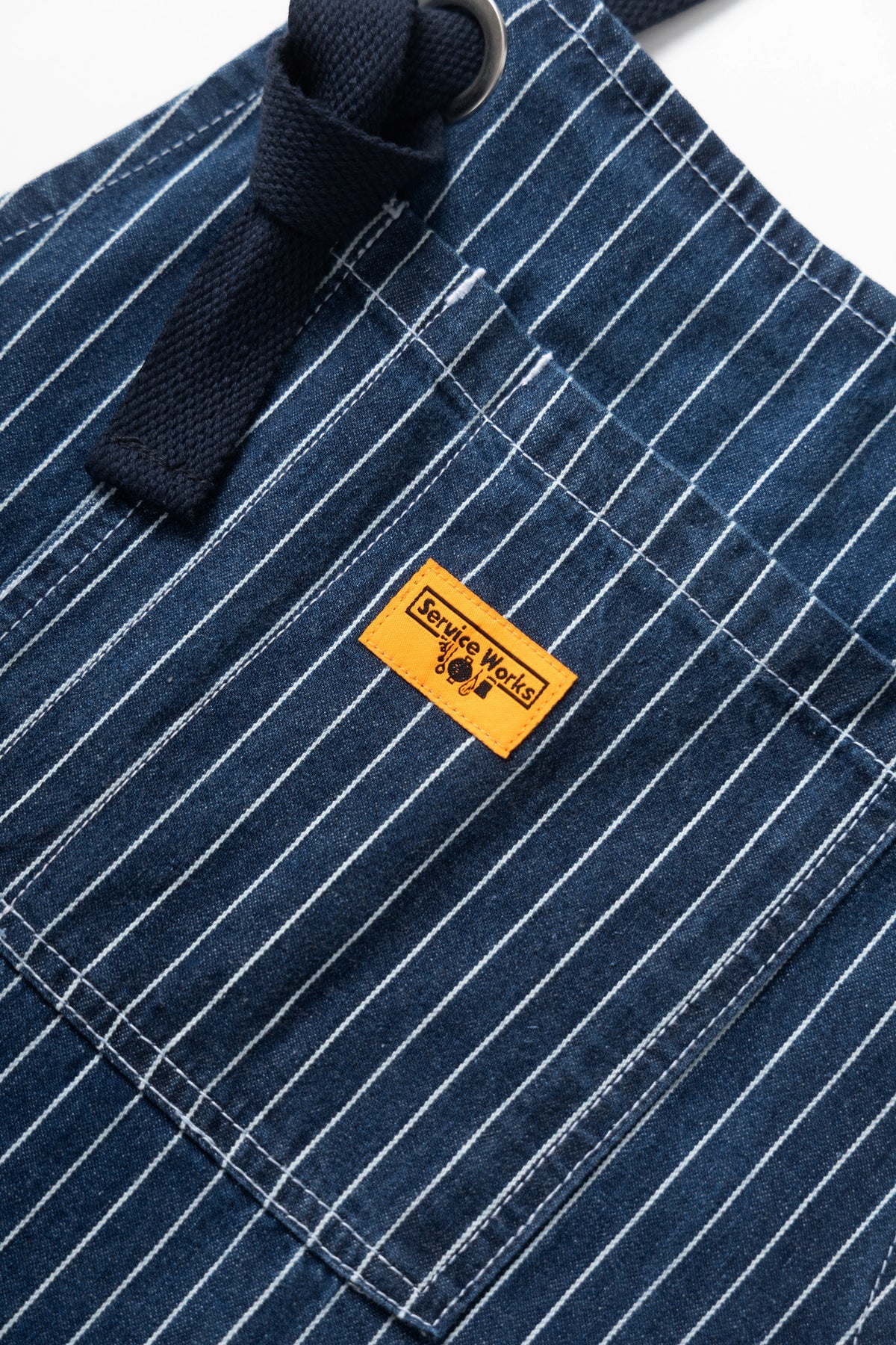 Service Works - Pinstripe Denim Apron - Image 3