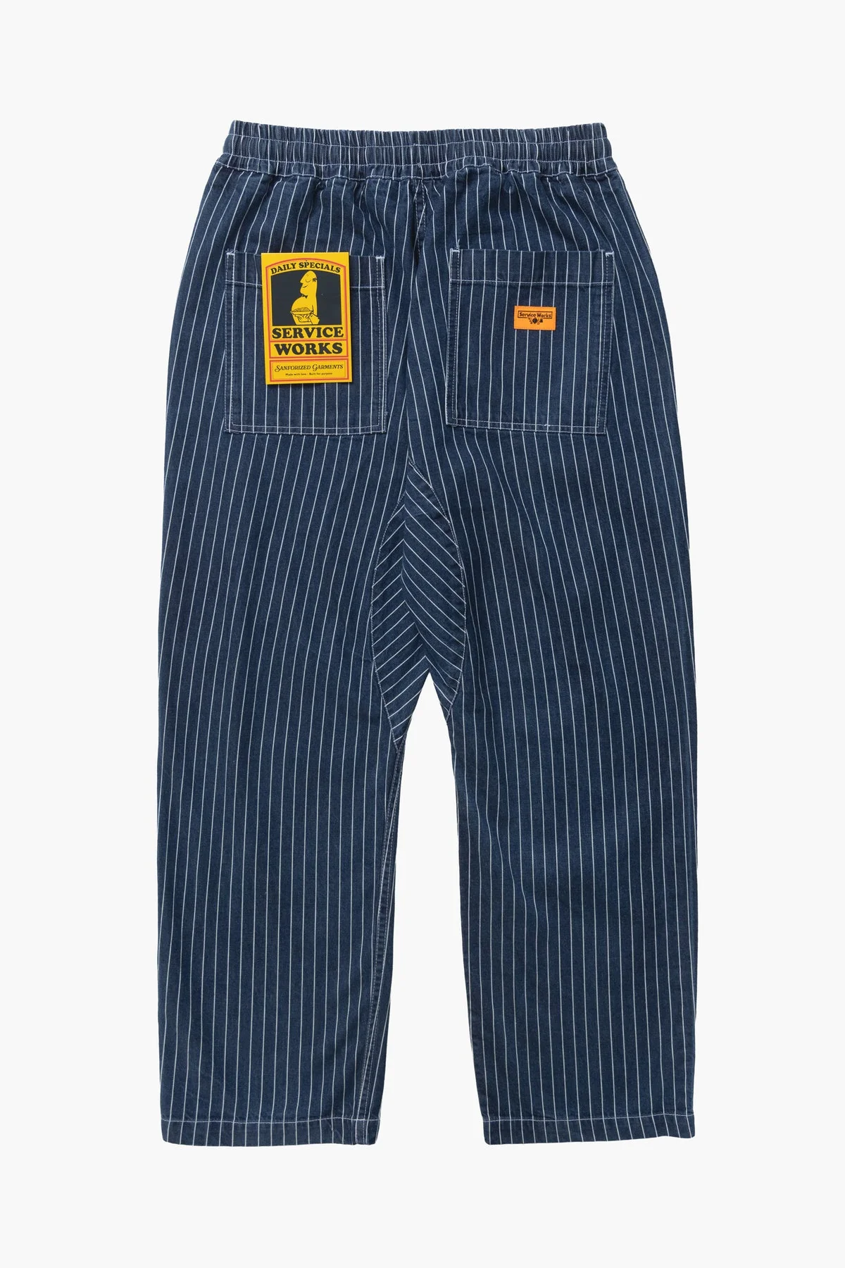 Service Works - Pinstripe Denim Chef Pants - Image 2