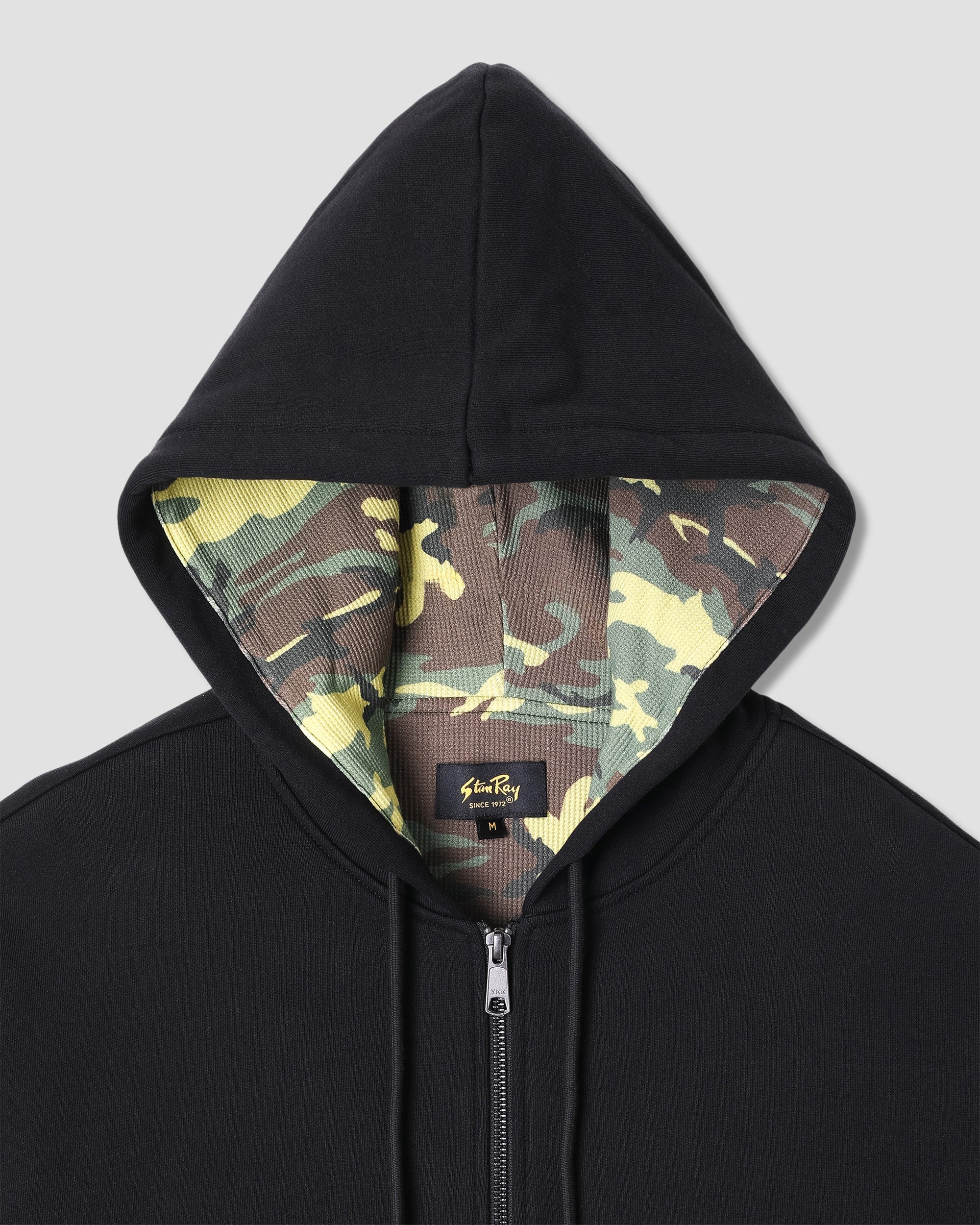 Stan Ray - Thermal Lined Zip Hoodie Black - Image 2