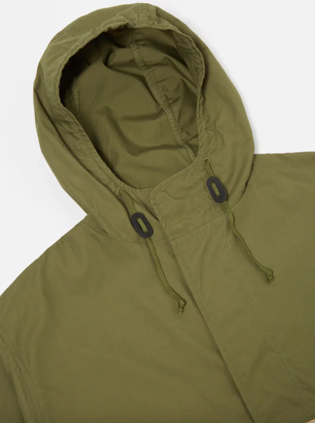 Universal Works- Beach Parka Olive/Sand - Image 7