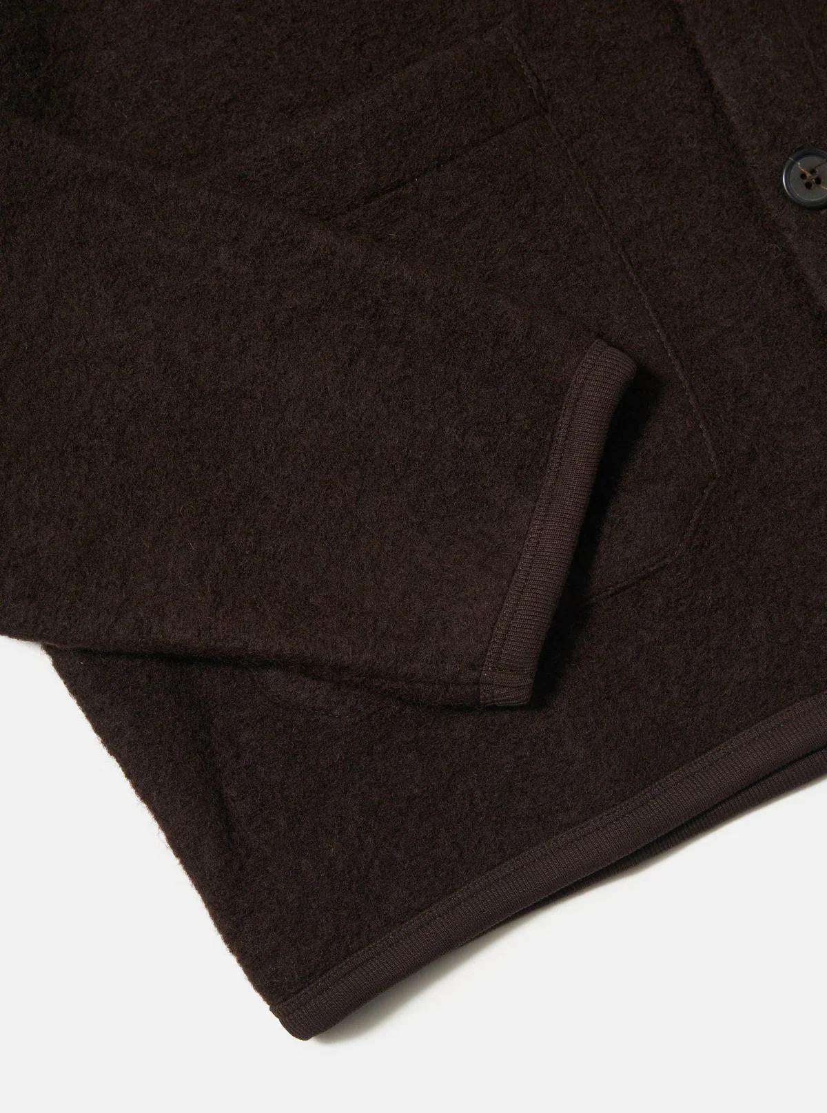 Universal Works - Cardigan in Brown - Image 5