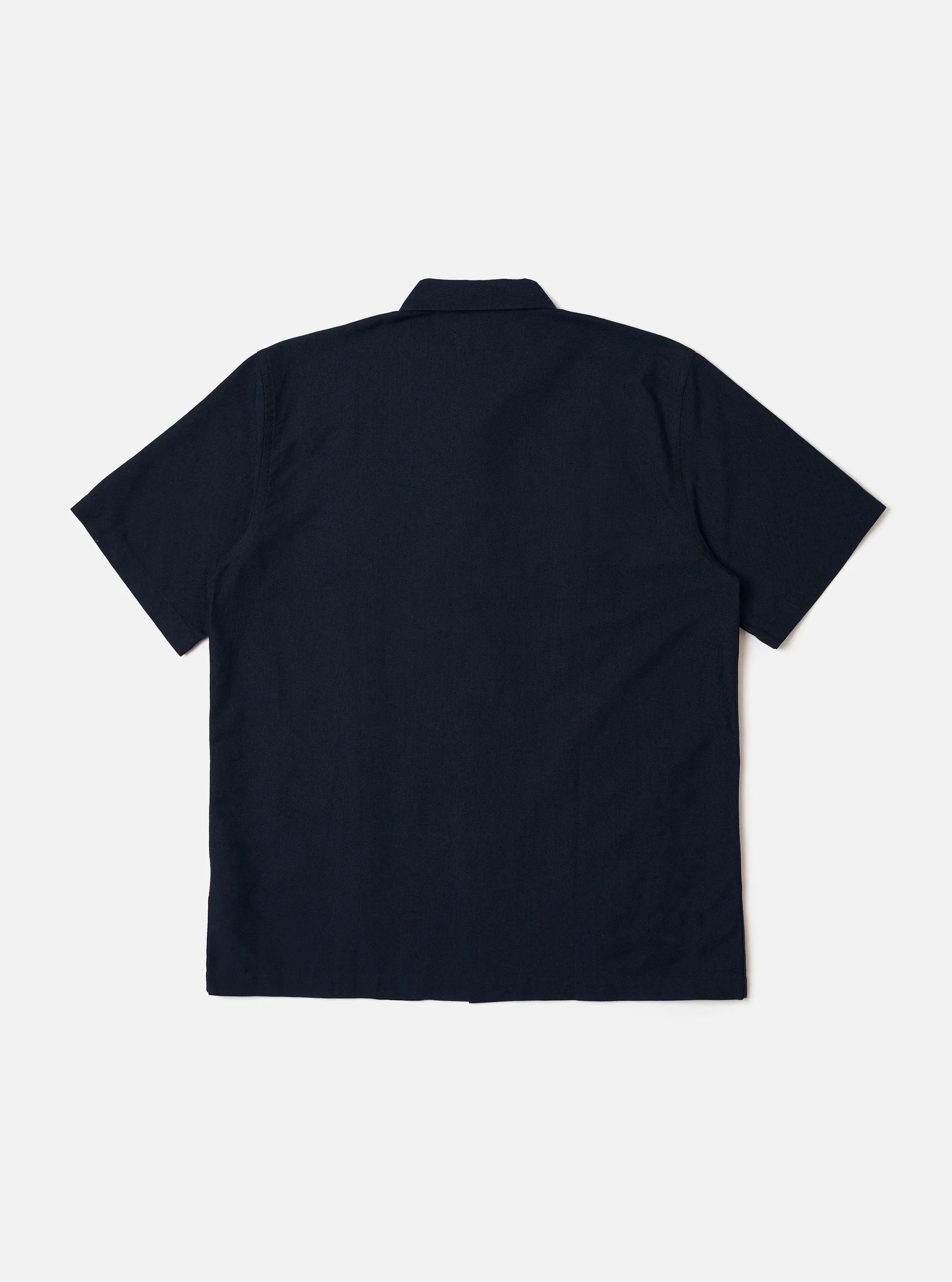 Universal Works - Tropicana Shirt in Navy Classic Oxford - Image 2