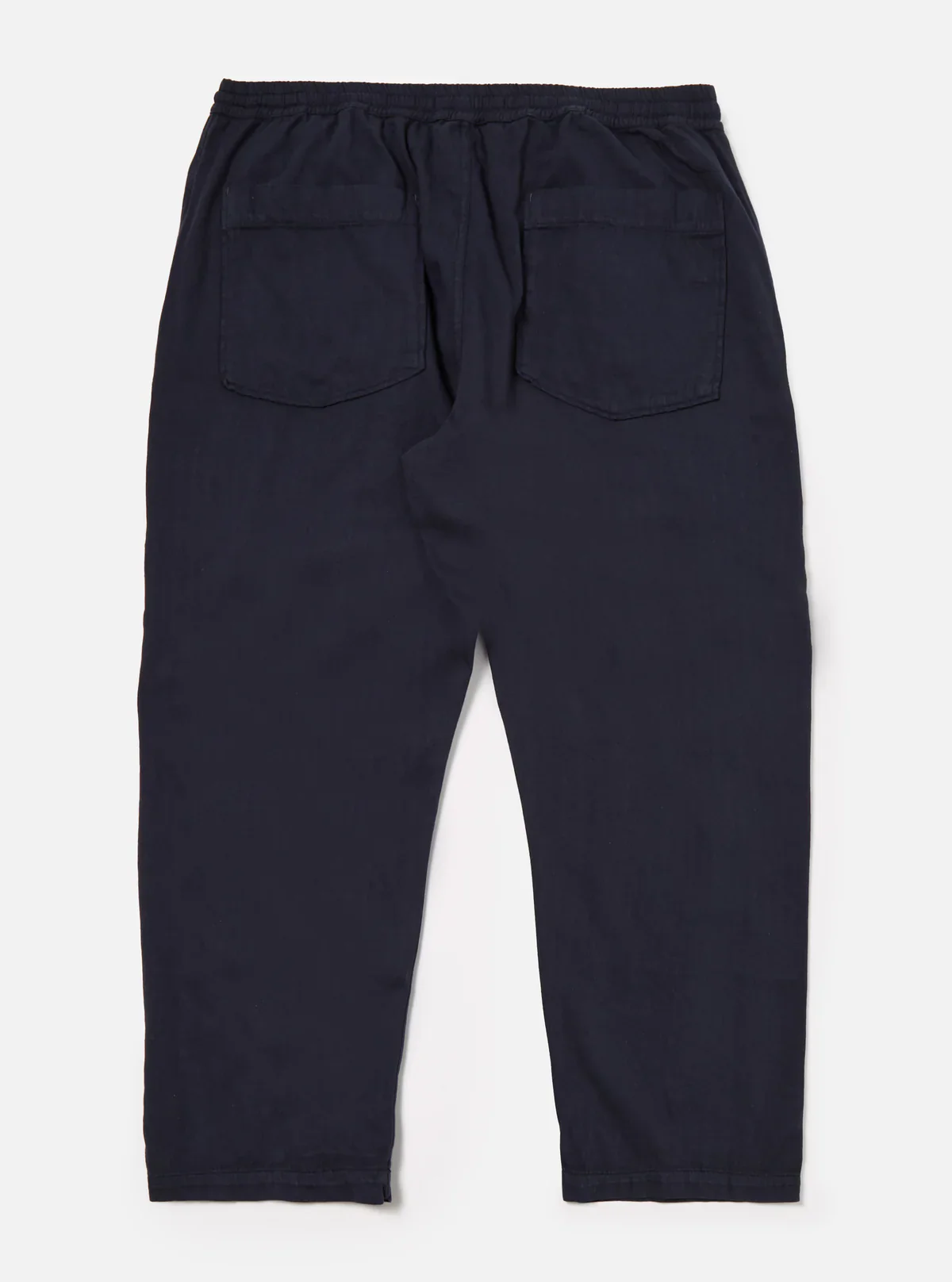 Universal Works - Hi Water Trouser in Dark Navy Herringbone Cotton - Image 2