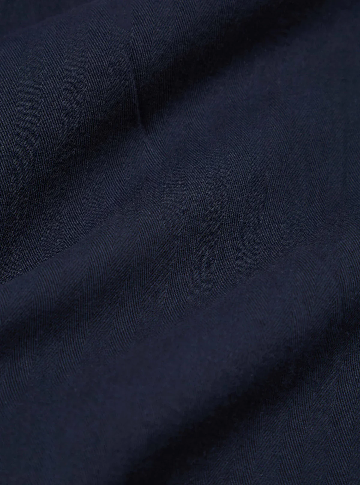 Universal Works - Hi Water Trouser in Dark Navy Herringbone Cotton - Image 6