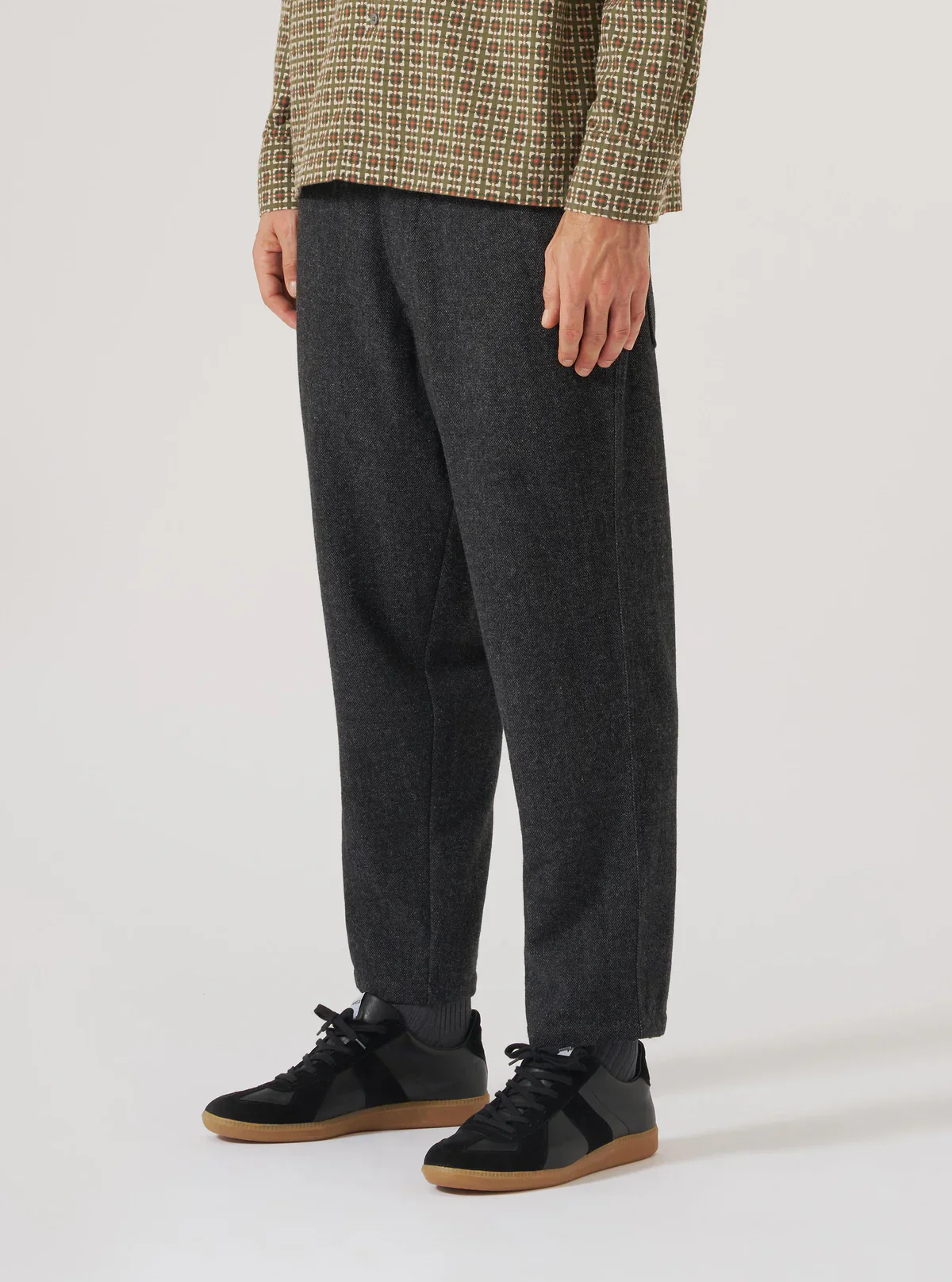 Universal Works - Hi Water Trouser in Grey Anders Wool Upcycled - Image 6