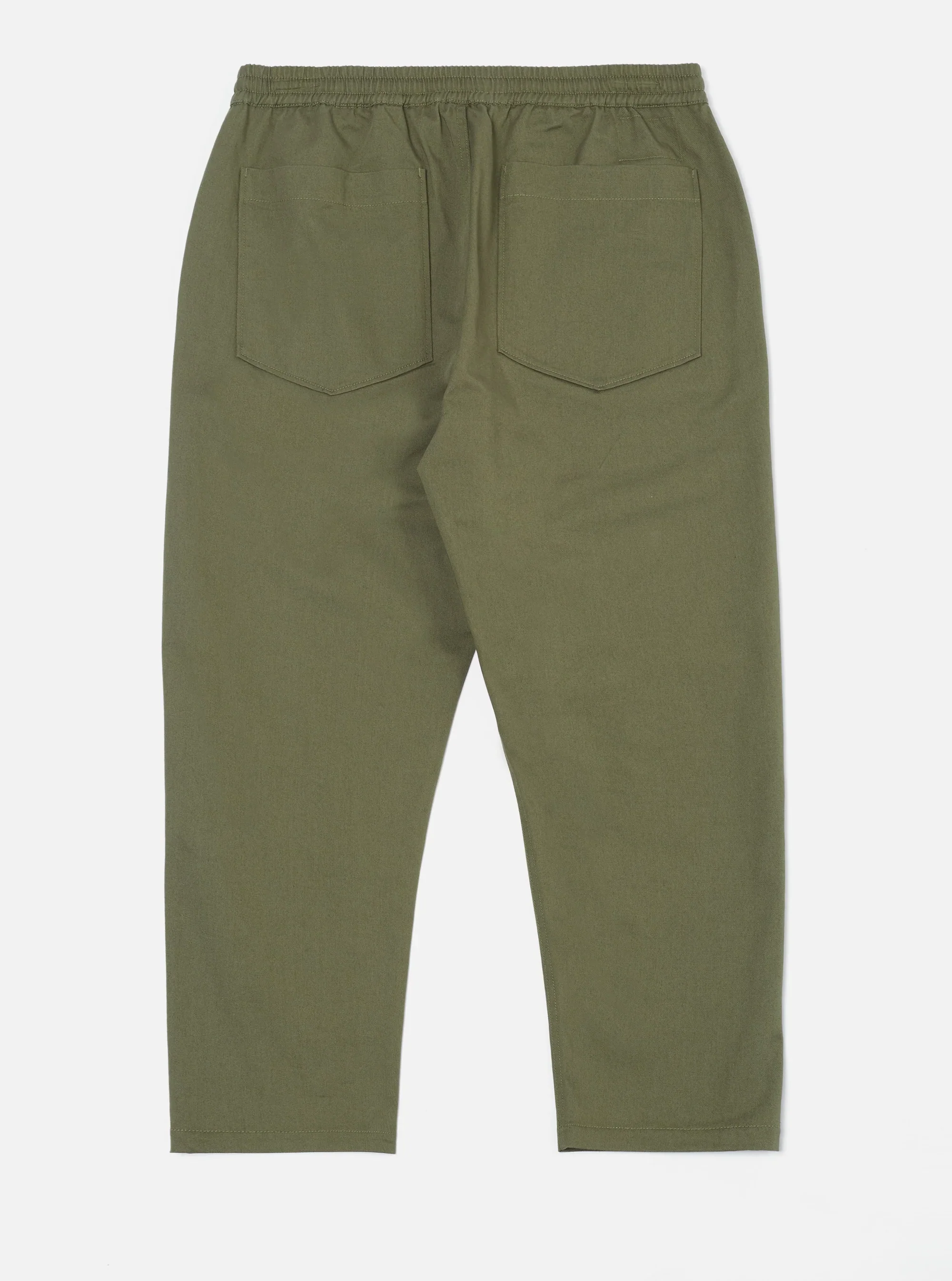 Universal Works - Hi Water Trouser in Light Olive Twill - Image 2
