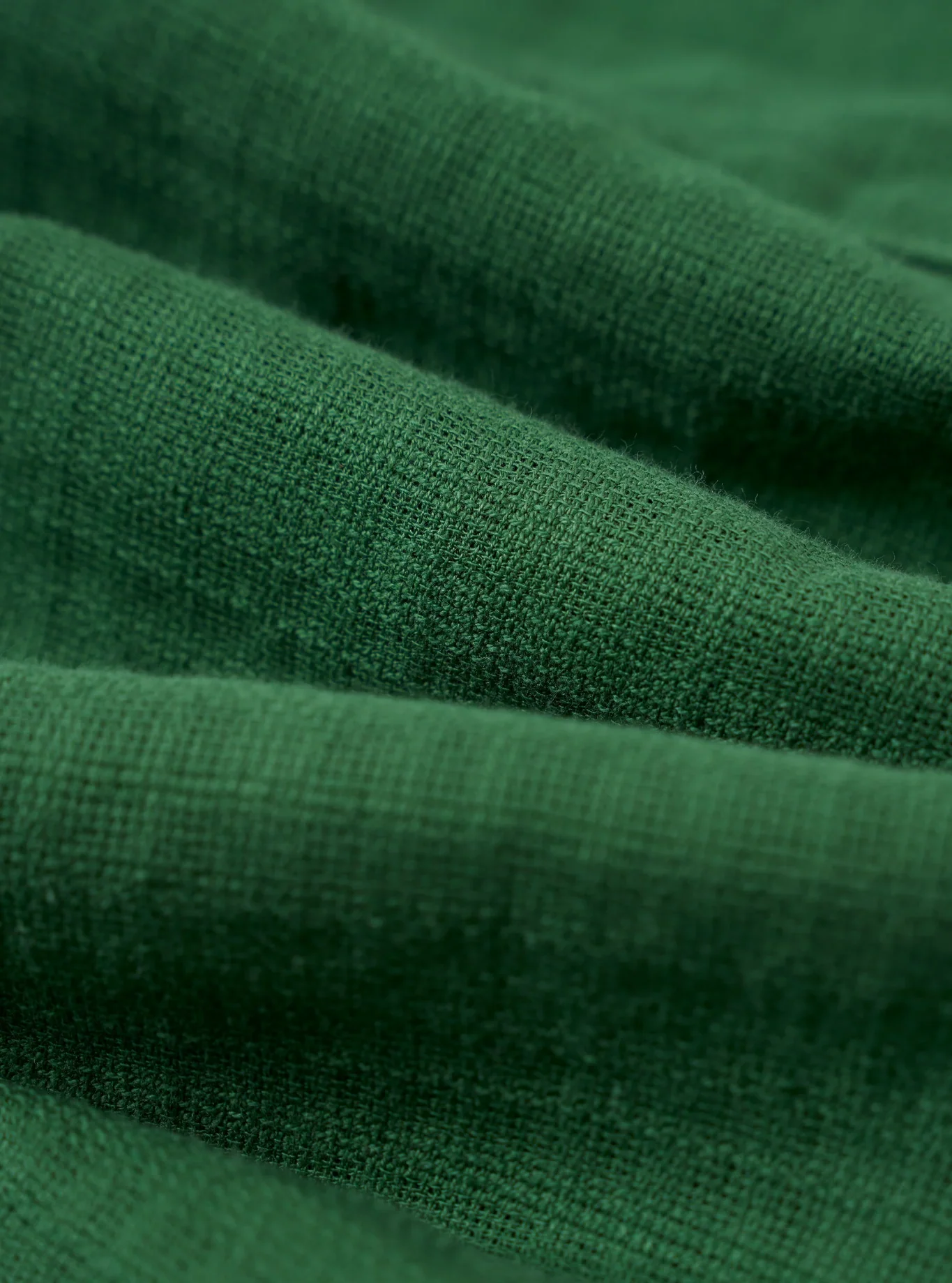 Universal Works - Road Shirt in Green Letts Cotton - Image 4