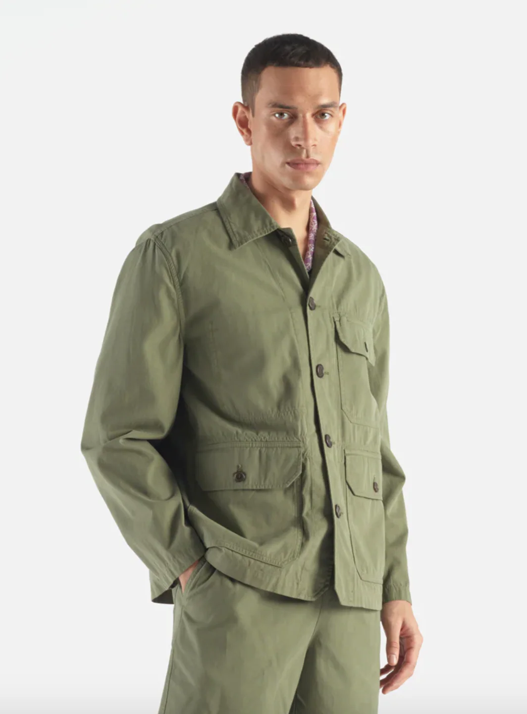 Universal Works- Utility Jacket Birch - Image 3
