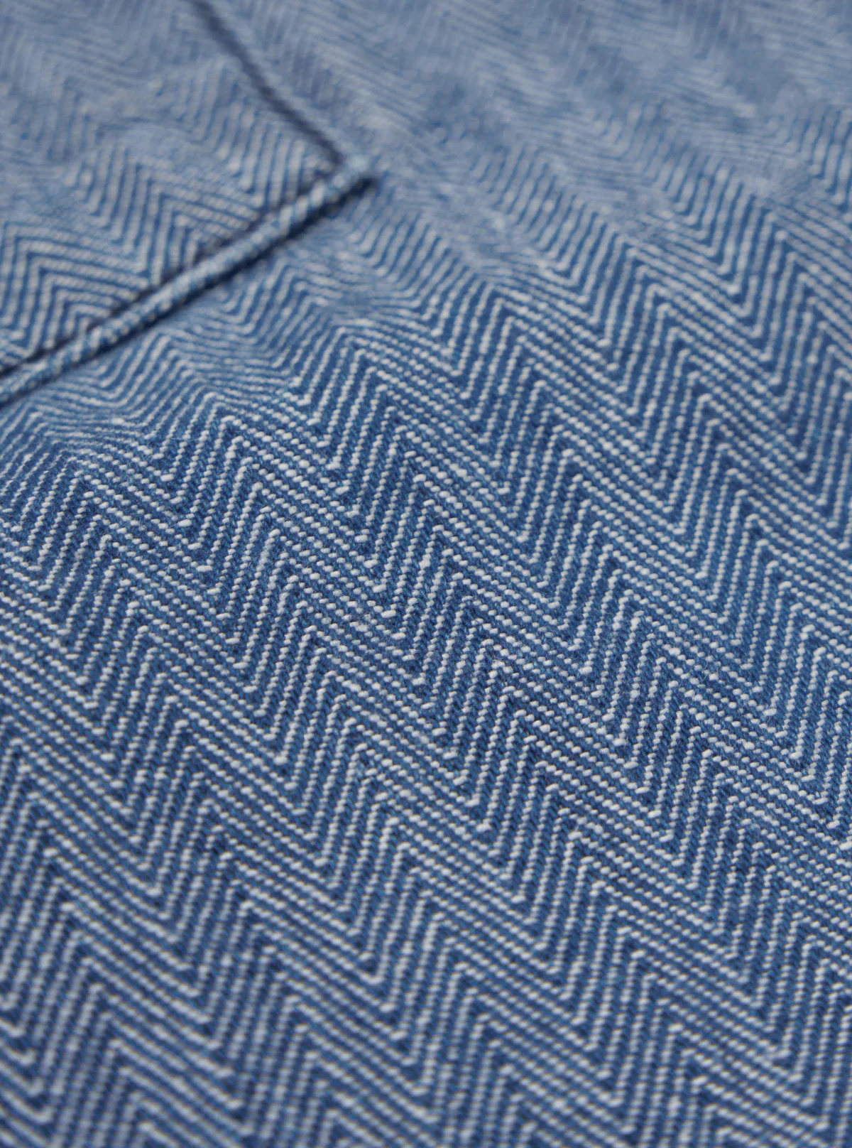 Universal Works - Utility Pant Indigo Denim Herringbone - Image 6