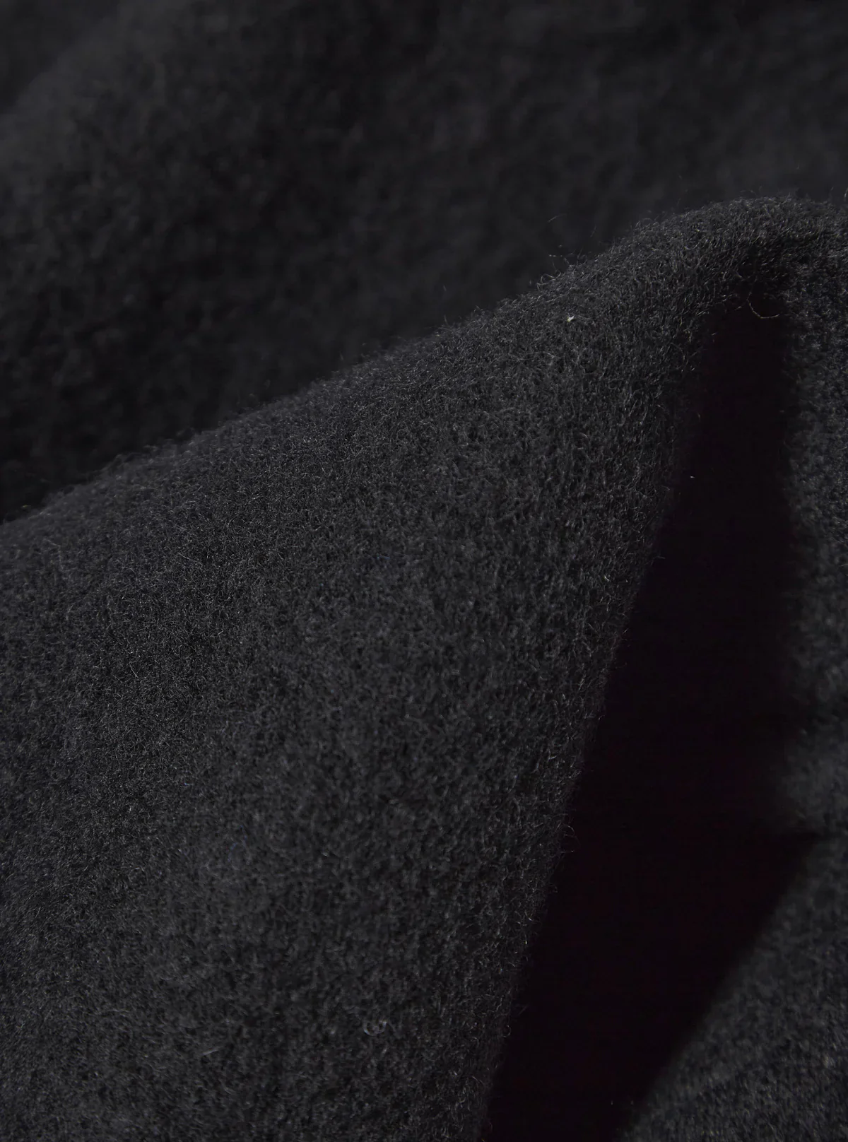 Universal Works - Wool Fleece Field Jacket in Black - Image 7