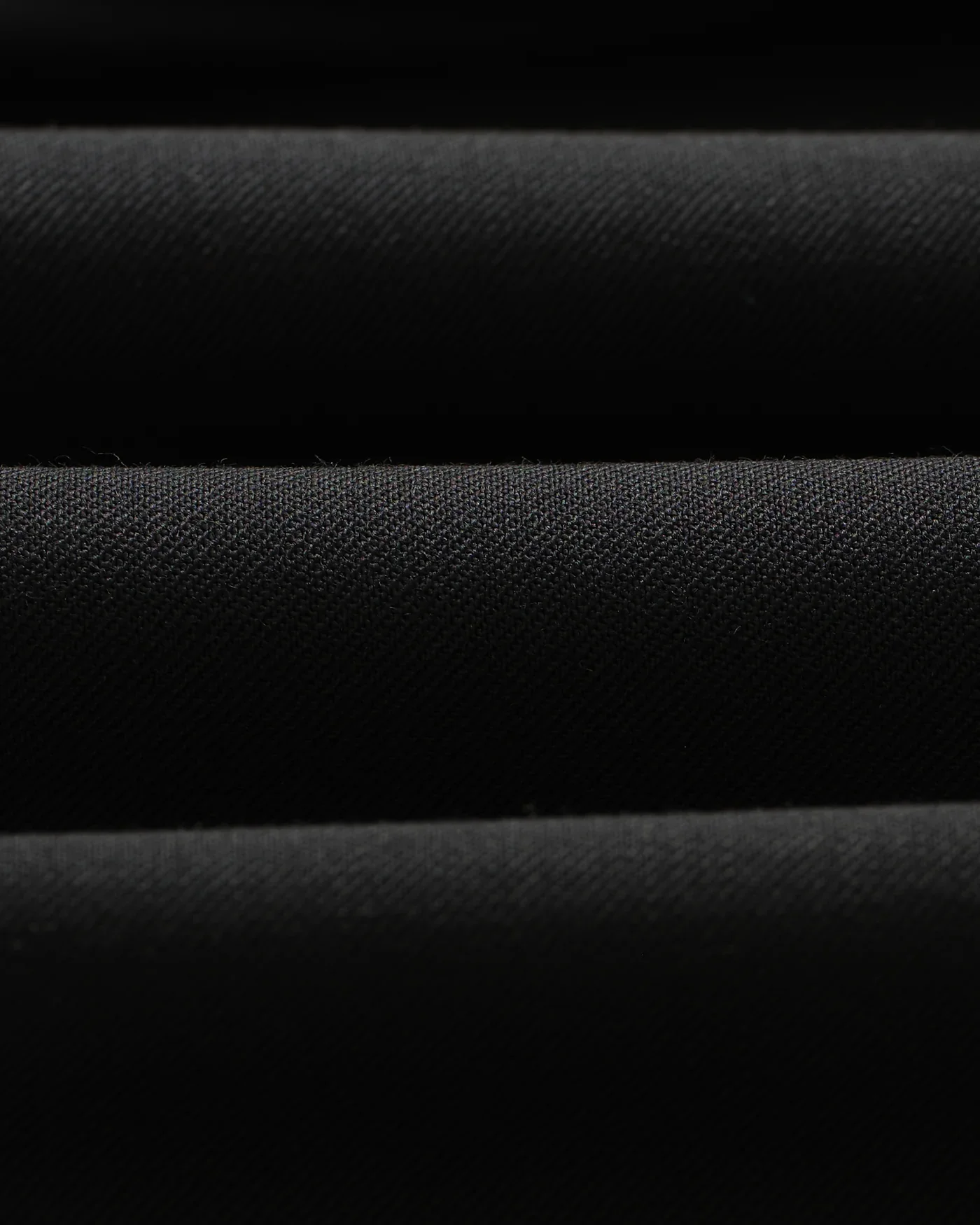 Wax London - Aubyn Black Wool Blend Twill Pleated Trousers - Image 5