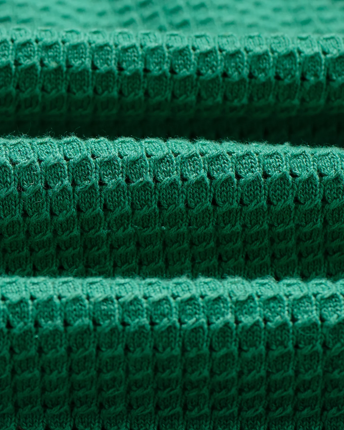 Wax London - Belle Tipped Pointelle Polo Shirt in Green - Image 4