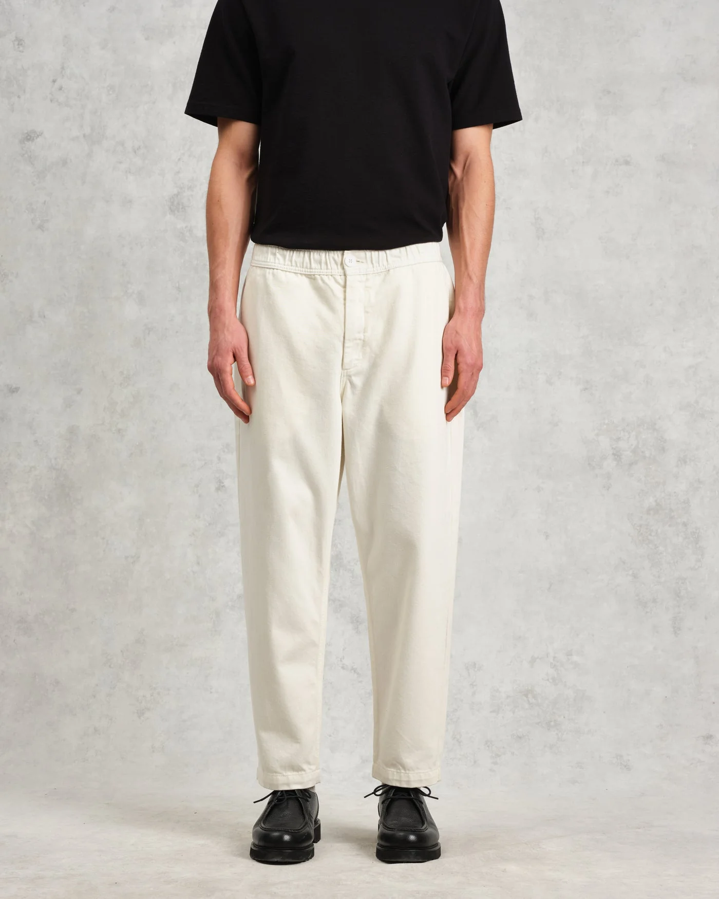 Wax London - Kurt Trouser in Off White Organic Cotton - Image 6
