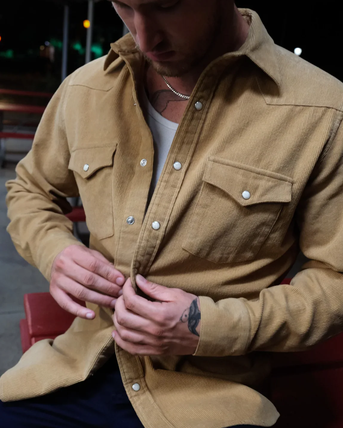 West Major- Heavy Weight Corduroy Oak - Image 4
